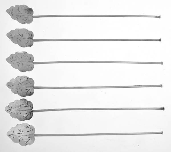 Mexico Sterling Hollowware Tea Sipper - Set of 6