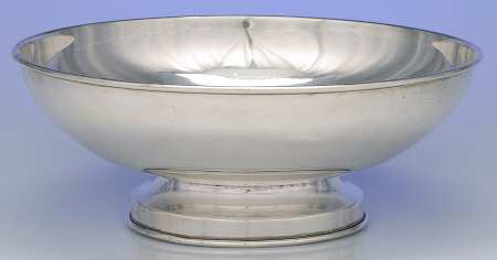 Mexico Sterling Hollowware Sterling Serving Fruit Bowl