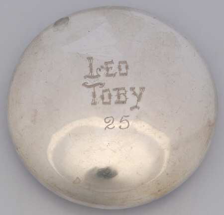 Mexico Sterling Hollowware Lid for Child's Cup with Attached Sipper