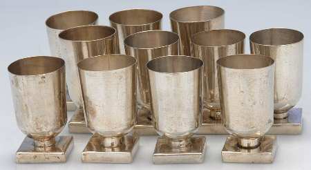 Mexico Sterling Hollowware (Set of 11) Cordial Cup