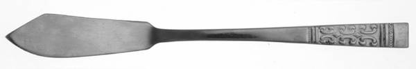 UNF908 (Stainless) Flat Handle Master Butter Knife