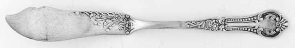UNF912 (Sterling) Flat Handle Master Butter Knife