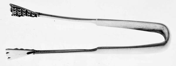 Russia Sterling Flatware Sugar Tongs