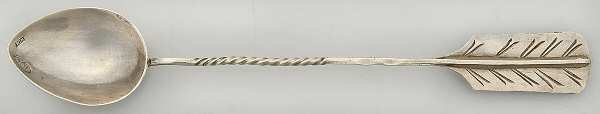 Russia Sterling Flatware Demitasse Spoon