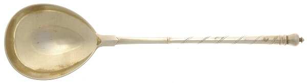 Russia Sterling Flatware Preserve Spoon