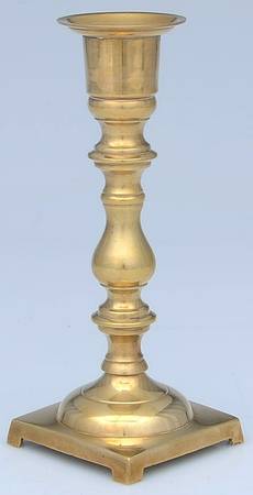 Brass Candlesticks 7" Candlestick