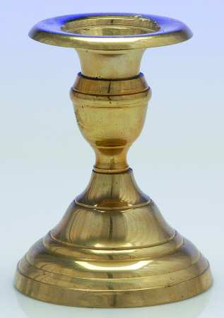 Brass Candlesticks 4" Console Candleholder