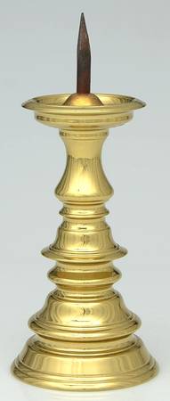 Brass Candlesticks 7" Pillar Candleholder