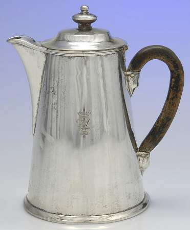 Germany Sterling Hollowware Chocolate Pot