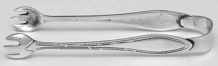 Mexio Sterling Flatware Small Sugar Tongs W/Claw Tips