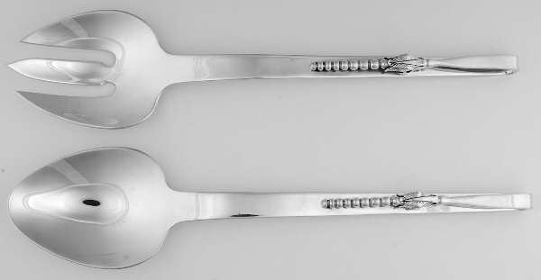 Mexio Sterling Flatware (2 Pc) Solid Salad Set