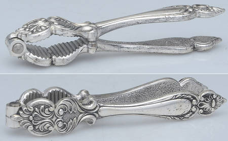 Italy Silverplate Flatware Solid Nut Cracker