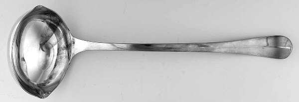 Italy Silverplate Flatware Punch Ladle Solid Piece