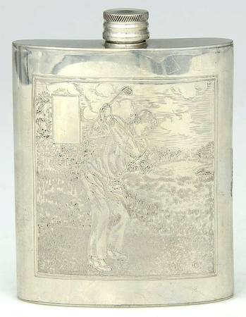 England Pewter Hollowware Flask