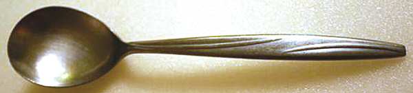 UNF967 (Stainless) Round Bowl Soup Spoon (Cream Soup)