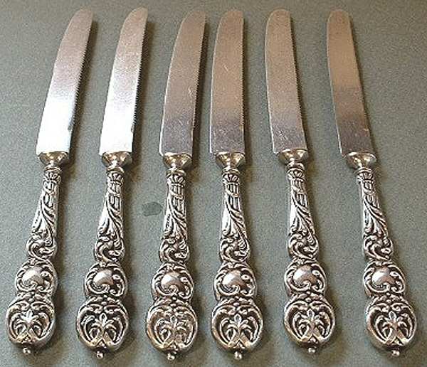 UNF970 (Sterling) Individual Fruit Knife with Stainless Blade