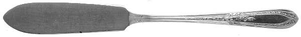 UNF923 (Sterling) Flat Handle Master Butter Knife
