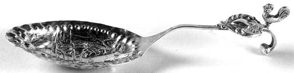 Denmark Sterling Flatware Monkey Spoon