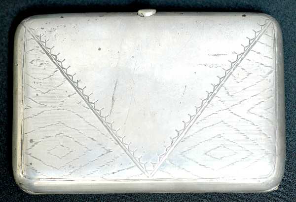 Russia Sterling Hollowware Calling Card Case