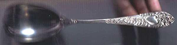 UNF982 (Silverplate) Solid Salad Serving Fork