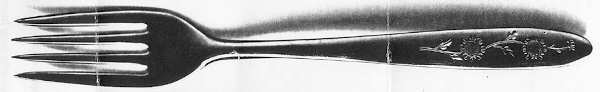 Golden Gardenia (Stainless) Fork