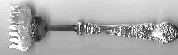 UNF997 (Sterling, England) Sardine Server with Stainless Bowl