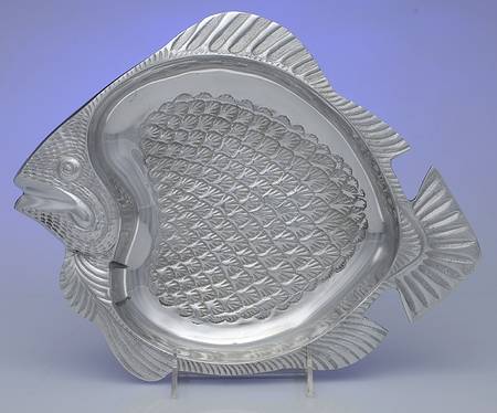Aluminum Hollowware 13" Fish Shape Tray