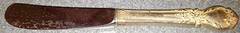 UNF1016 (Sterling) Hollow Handle Butter Spreader