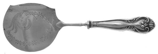Sterling Flatware Cranberry Server Hollow Handle Silverplate Bowl