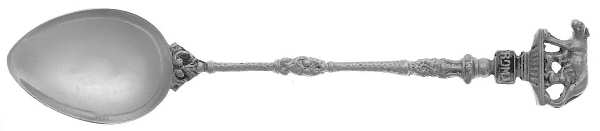Italy Sterling Flatware Five O'Clock Teaspoon