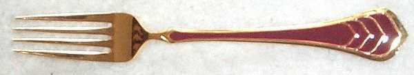 UNF726 (Gold Electroplate) Fork