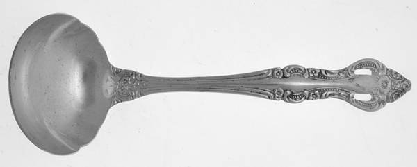 Romantic Rose (Silverplate) Solid Gravy Ladle