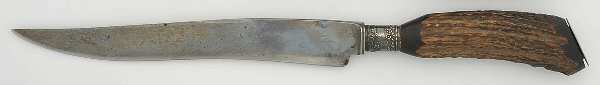 Sterling Stag Flatware Large Stainless Blade Roast Carving Knife