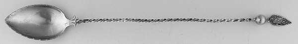 Norway Sterling Flatware Individual Long Handled Lemonade Spoon