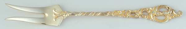Norway Sterling Flatware Individual Hors d'Oeuvres Fork