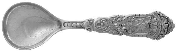 Norway Sterling Flatware Sugar Spoon