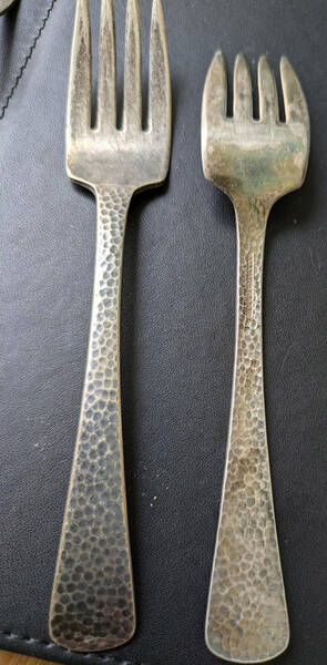 Hammered (Silverplate) Fork