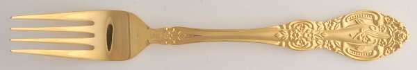 Springtime (Gold Electroplate) Fork