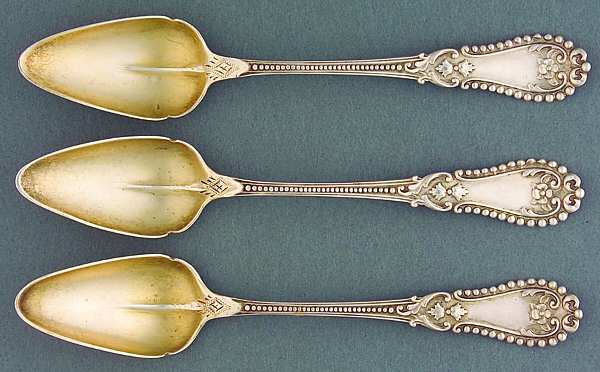UNF1075 (Sterling) Fruit-Orange Spoon - Set of 3