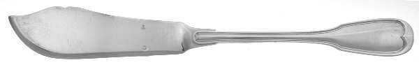 France Silverplate Flatware Individual Solid Fish Knife