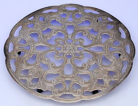 England Silverplate Hollowware Trivet