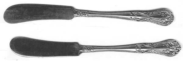UNF1095 (Stainless) Flat Handle Butter Spreader