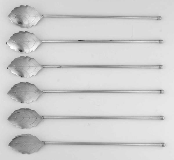Denmark Silverplate Flatware Tea Sipper - Set of 6