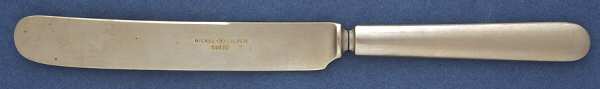UNF1118 (Silverplate) Old French Solid Knife