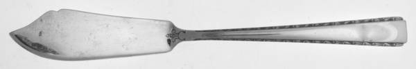 UNF737 (Nickel) Flat Handle Master Butter Knife