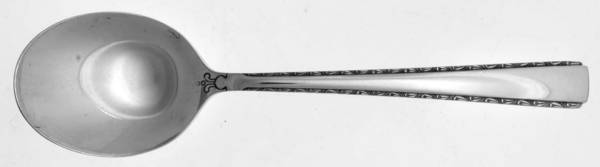UNF737 (Nickel) Round Bowl Soup Spoon (Bouillon)