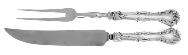 UNF1199 (Sterling) Small 2-Piece Steak Carving Set w/Stainless Blade