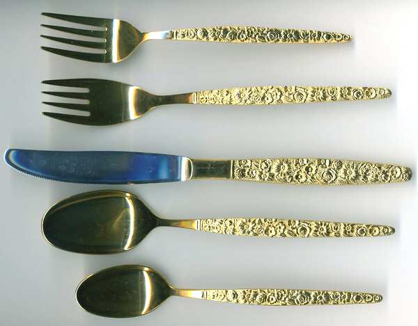 UNF1202 (Gold Electroplate) Fork