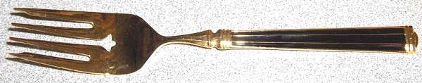 UNF1204 (Gold Electroplate) Individual Salad Fork