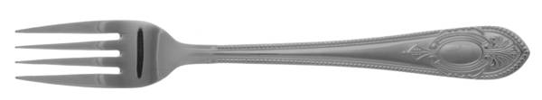 UNF1541 (Stainless, No Gold Accent, Plain Cameo) Fork